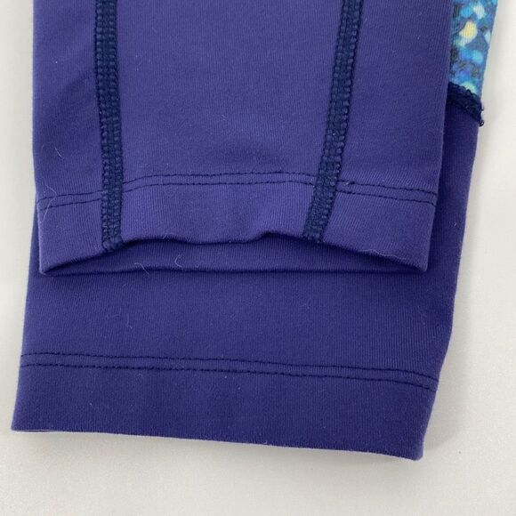 North Face Athletic 7/8 Leggings Navy Multi M - Picture 6 of 10